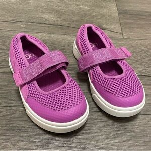 UGG Rennon Skimmer Toddler Girl Mesh Sneakers Purple Sz 8 NEW without Box